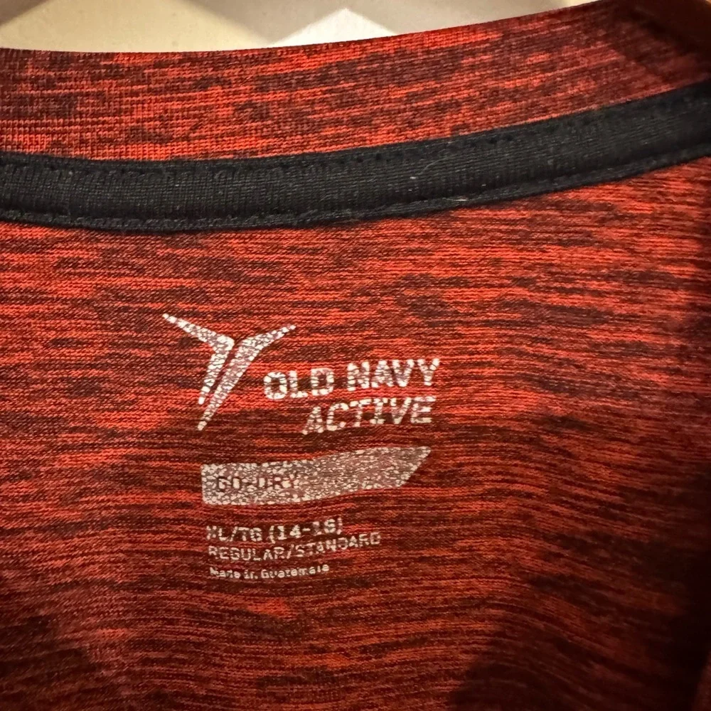 Old Navy Red Short Sleeve Tee